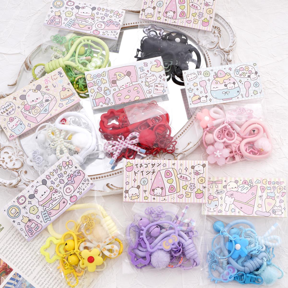 Jewelry Making Soldering Kit - ชุดอุปกรณ์ทำจี้ประดับลูกปัดเพอร์เลอร์แบบใหม่ 10 ชิ้น/ชุด สำหรับทำพวงกุญแจ DIY ทำเครื่องประดับทำมือ