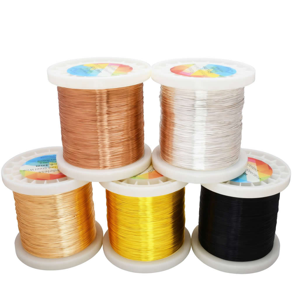 ลวดทองแดงเคลือบเหล็ก ทนทาน ไม่ - Jewelry Making Wire บทวิจารณ์และราคา
