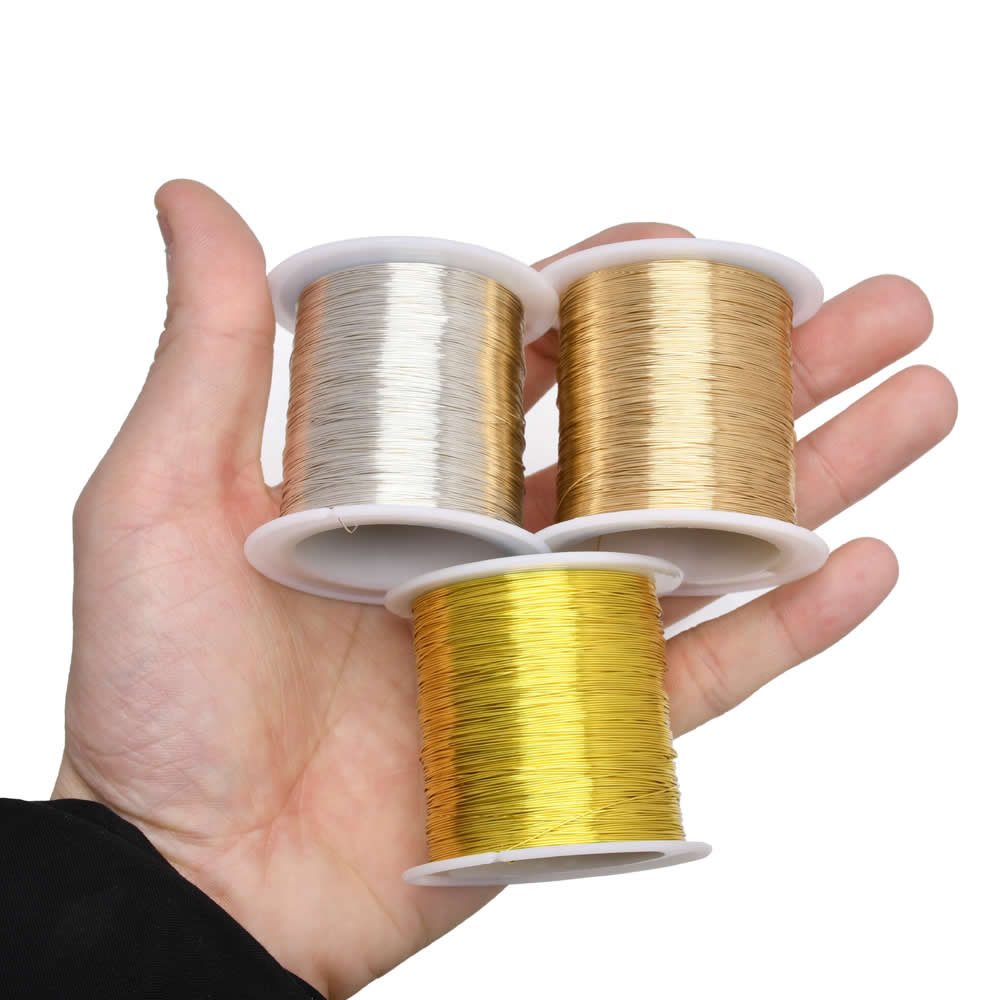 ลวดทองแดงเคลือบเหล็ก ทนทาน ไม่ - Jewelry Making Wire บทวิจารณ์และราคา