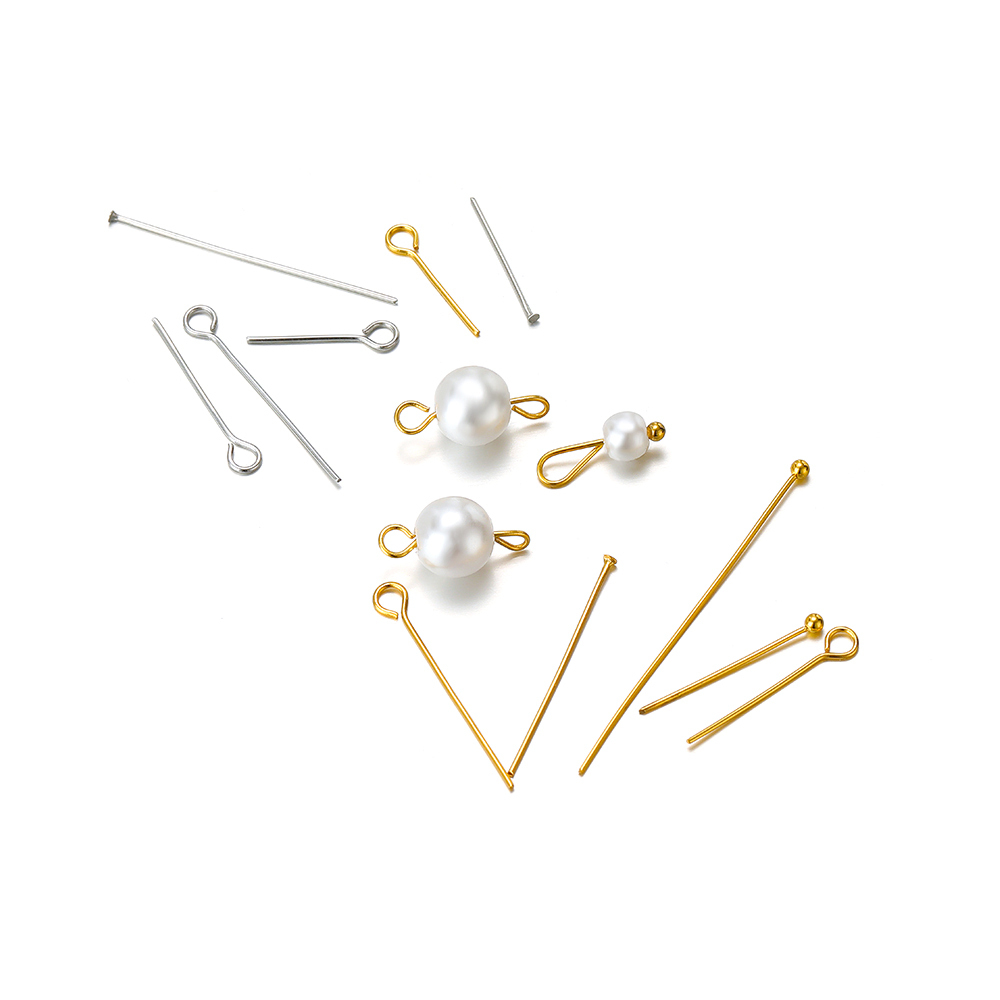 100/50pcs สแตนเลสสตีลเข็ม T รู - Jewelry Making Head Pins บทวิจารณ์และราคา