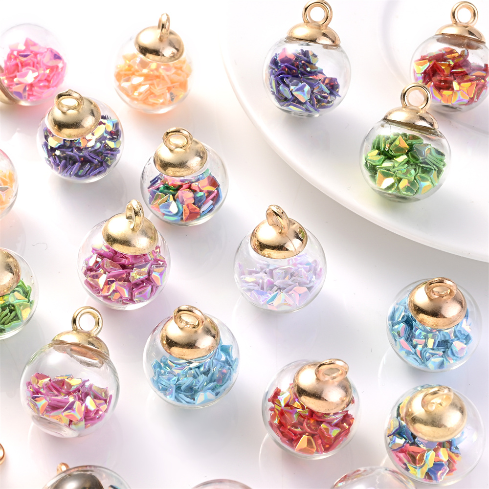 10 ชิ้น 16x21 มม.ลูกปัดแก้วชาร - Jewelry Making Earring Supplies บทวิจารณ์และราคา