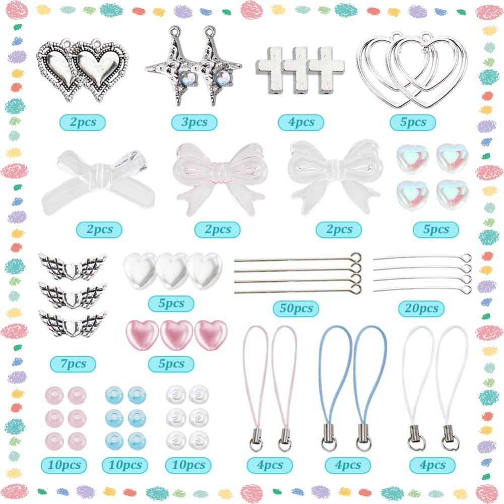 154 ชิ้น DIY 8 ชุดโทรศัพท์ Cha - Jewelry Making Course บทวิจารณ์และราคา