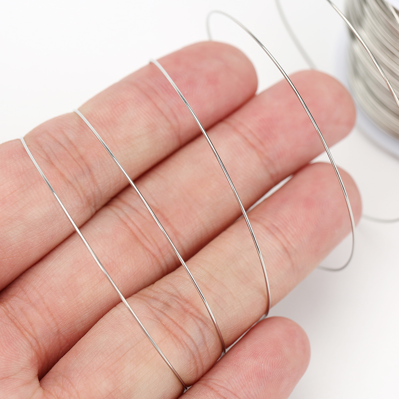 1 ม้วนสแตนเลสสตีลประดับด้วยลูก - Jewelry Making Equipment บทวิจารณ์และราคา