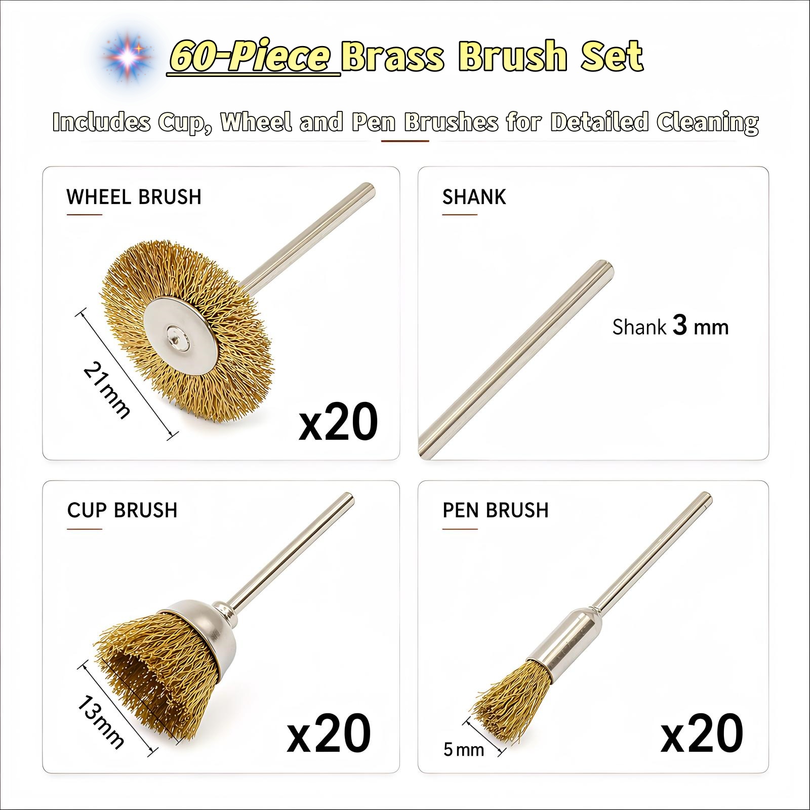 ชุดแปรงลวดทองเหลืองสำหรับทำเคร - Jewelry Making Wire บทวิจารณ์และราคา