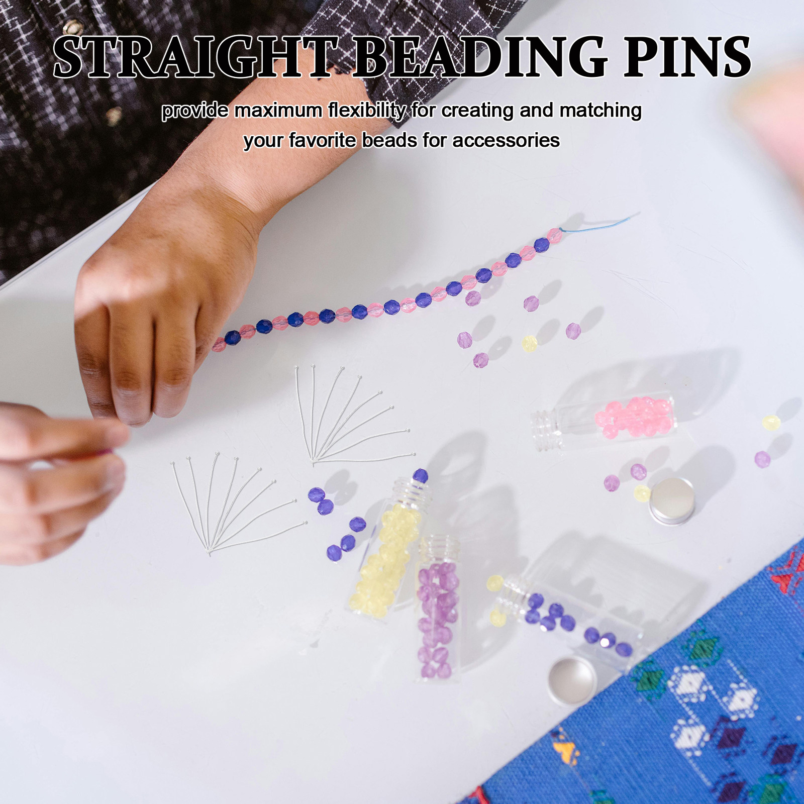 หมุดหัวบอลแบบยืดหยุ่น 200 ชิ้น - Jewelry Making Head Pins บทวิจารณ์และราคา
