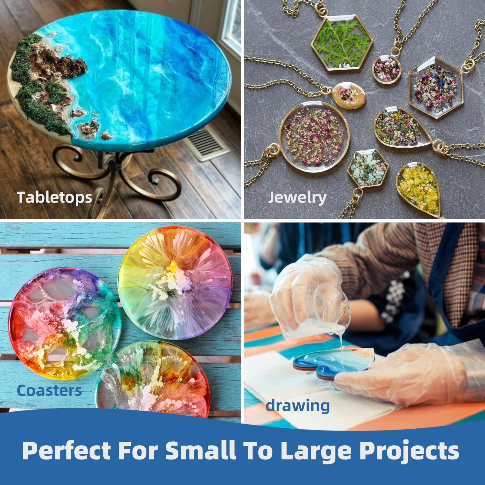 ชุดเรซินอีพ็อกซี่สำหรับหล่อ 25 - Jewelry Making Course บทวิจารณ์และราคา