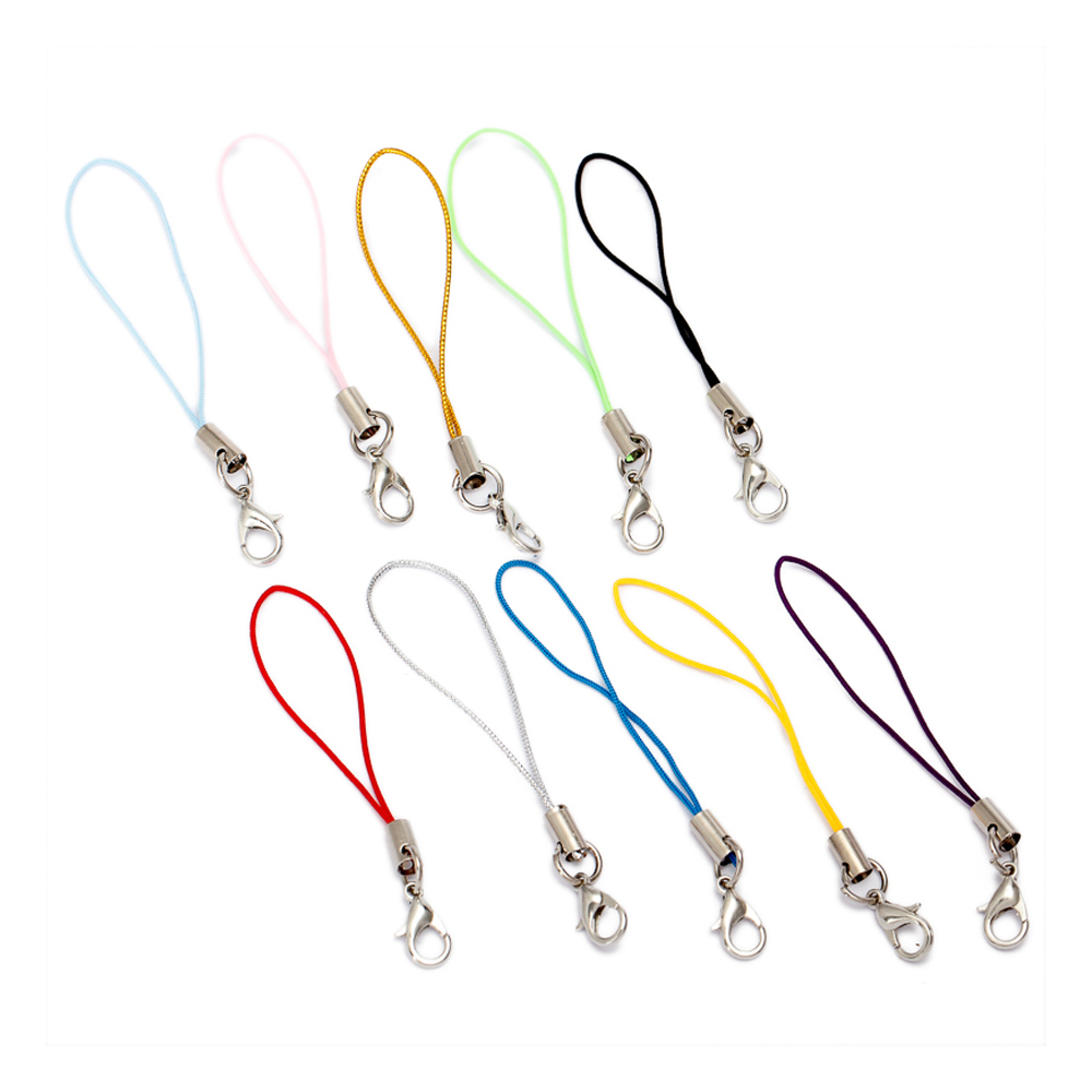 50/100Pcs สีดําสีขาว Charm สาย - Jewelry Making Equipment บทวิจารณ์และราคา