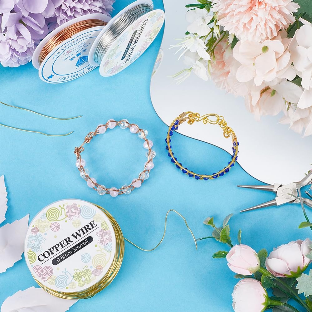 12.8M ทองแดงเครื่องประดับลวด 0 - Jewelry Making Course บทวิจารณ์และราคา