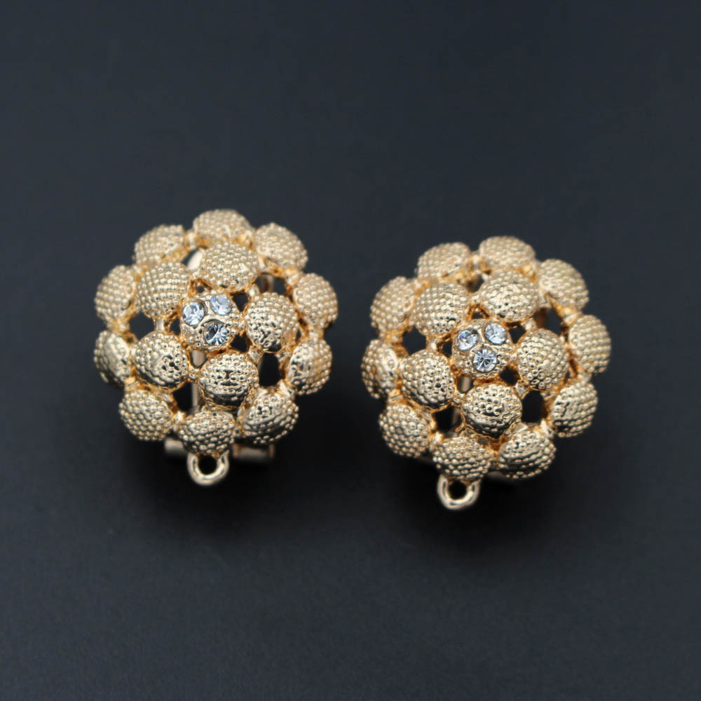 10 คู่อินเดียต่างหูโพสต์ห่วงแข - Jewelry Making Dubai บทวิจารณ์และราคา