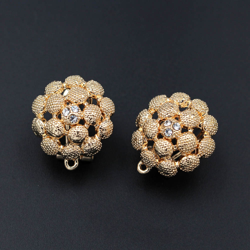 10 คู่อินเดียต่างหูโพสต์ห่วงแข - Jewelry Making Dubai บทวิจารณ์และราคา