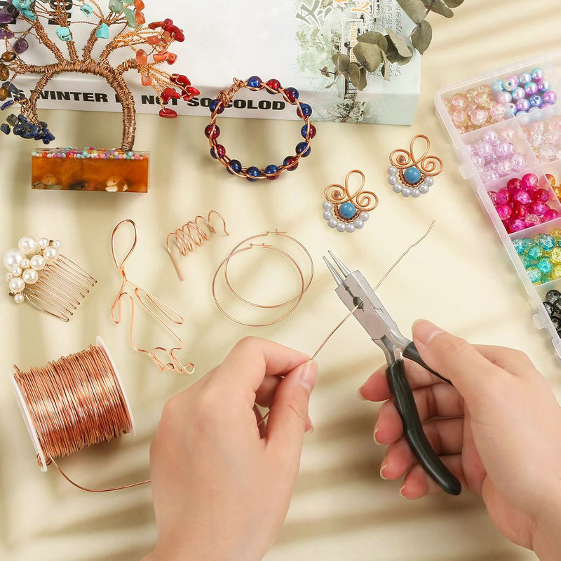 0.3-1.0 มม.เครื่องประดับทองแดง - Jewelry Making Wire บทวิจารณ์และราคา