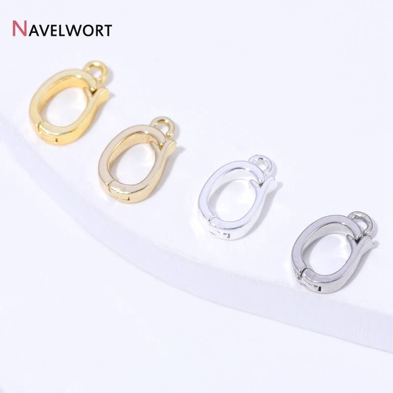 ตัวล็อกจี้แบบมีบานพับ ทำจากทอง - Jewelry Making Supplies บทวิจารณ์และราคา