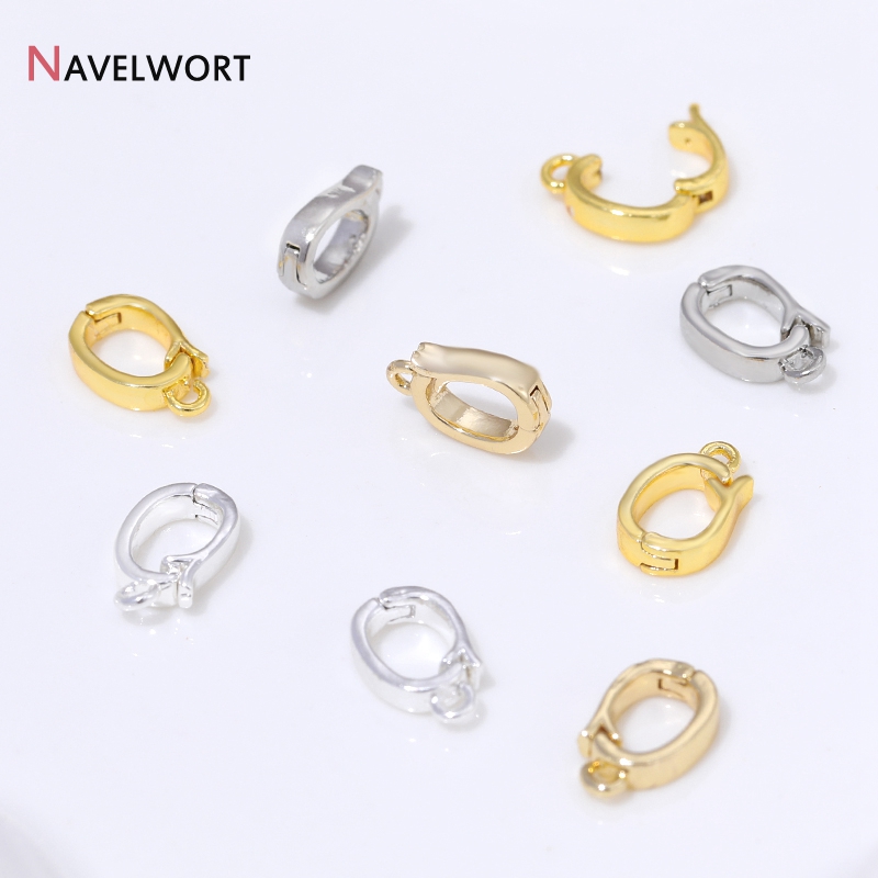 ตัวล็อกจี้แบบมีบานพับ ทำจากทอง - Jewelry Making Supplies บทวิจารณ์และราคา