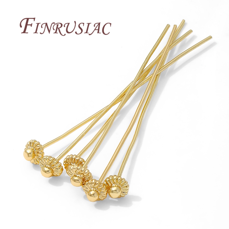 10/20 ชิ้น/ล็อต เข็มเคลือบทอง  - Jewelry Making Earring Supplies บทวิจารณ์และราคา