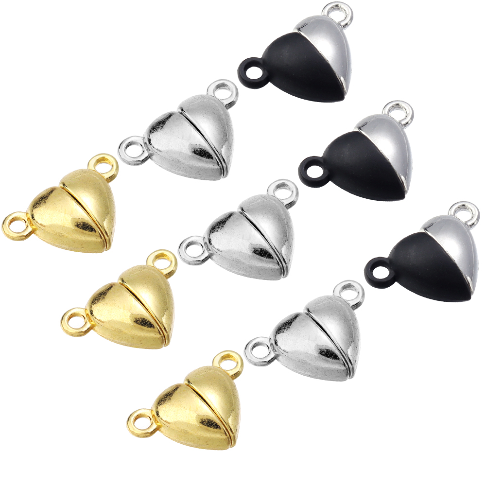 ตัวล็อคแม่เหล็กรูปหัวใจโลหะผสม - Jewelry Making Supplies บทวิจารณ์และราคา