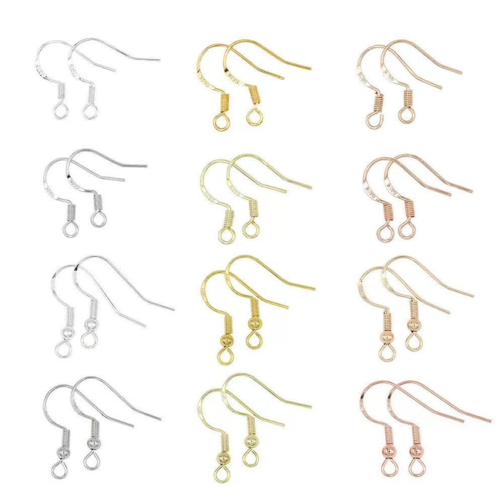 ตะขอต่างหูชุบทอง 100 ชิ้น อุปก - Jewelry Making Wire บทวิจารณ์และราคา