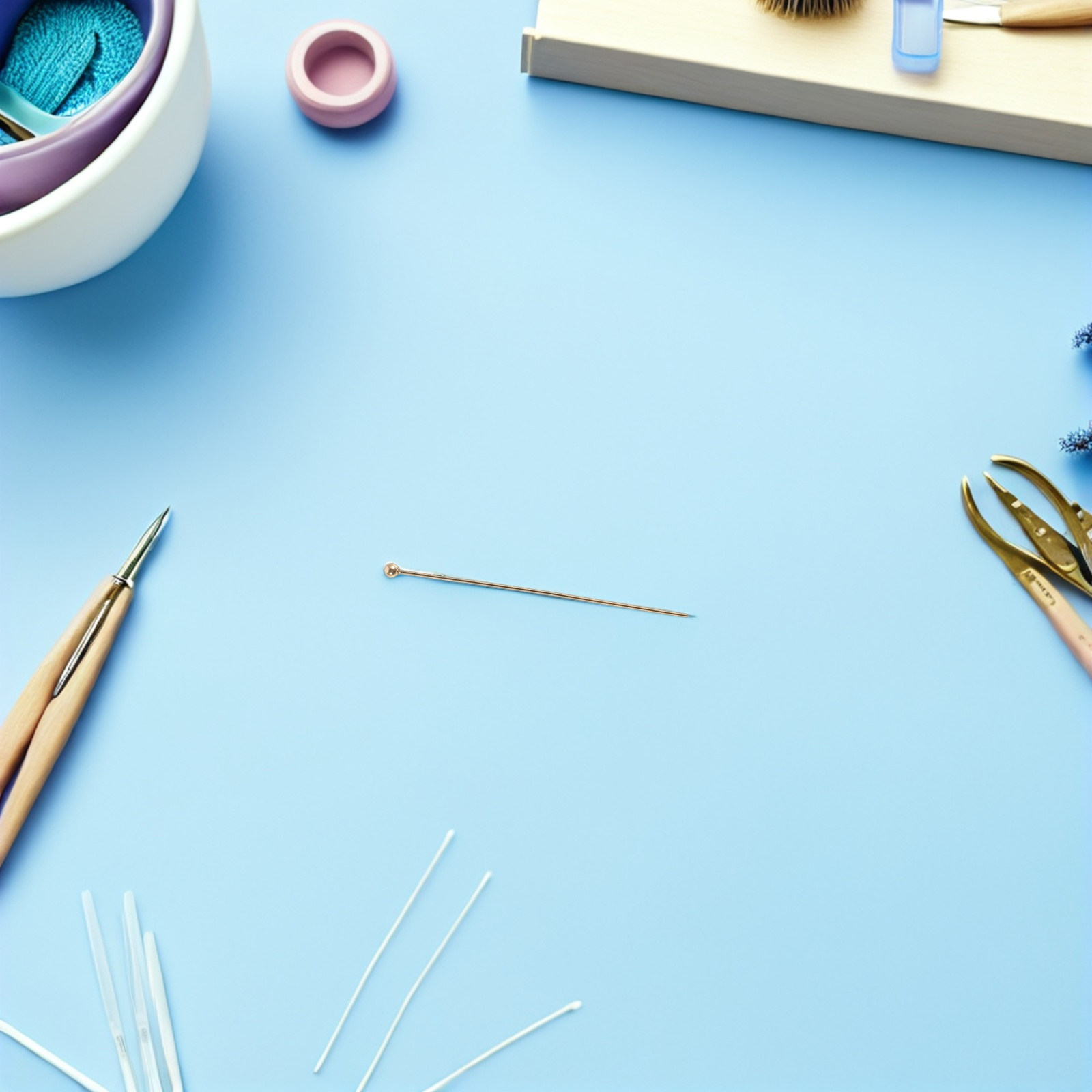 หมุดปักเครื่องประดับสแตนเลส 10 - Jewelry Making Head Pins บทวิจารณ์และราคา