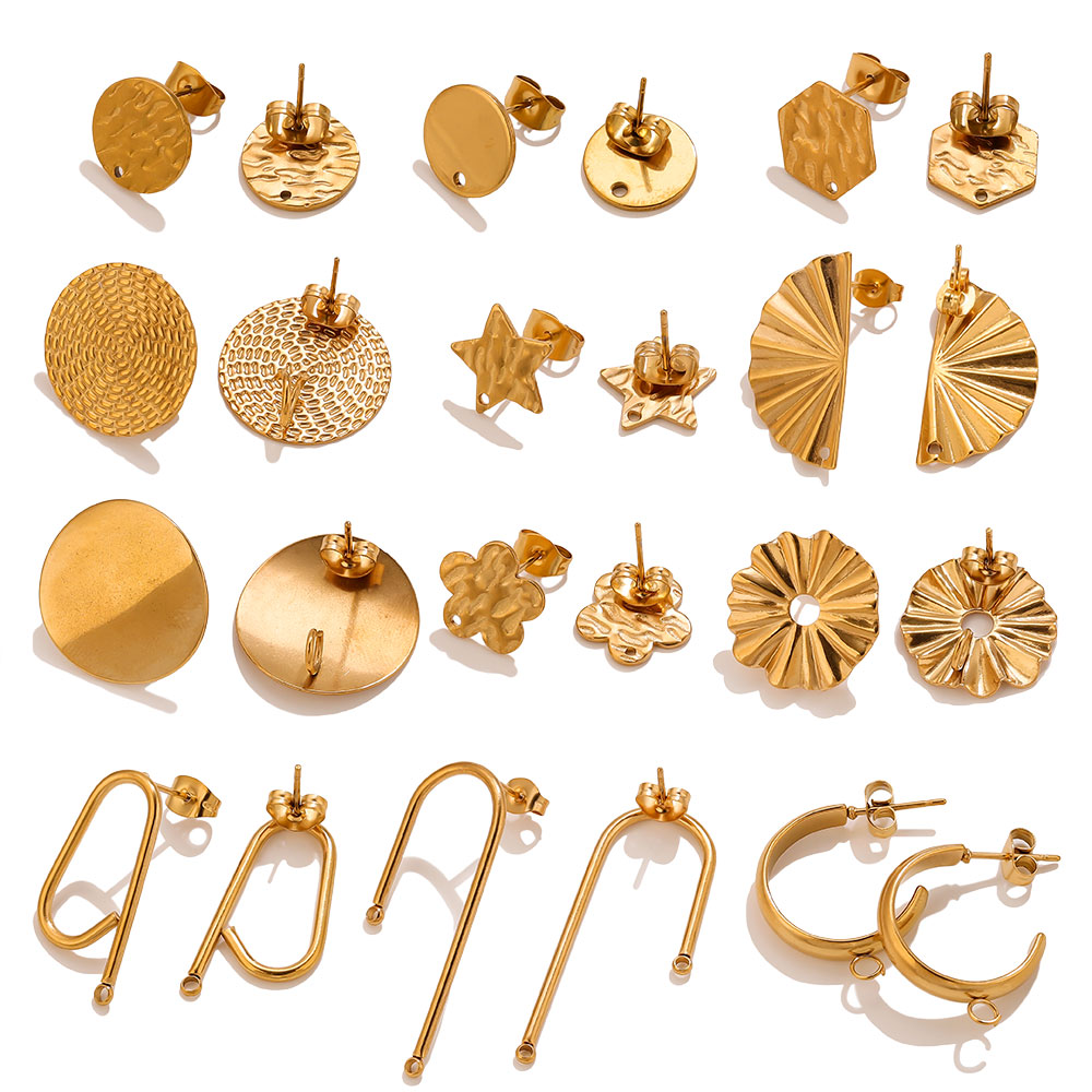ต่างหูสแตนเลส 10 ชิ้น ชุบทอง 1 - Jewelry Making Soldering Kit บทวิจารณ์และราคา