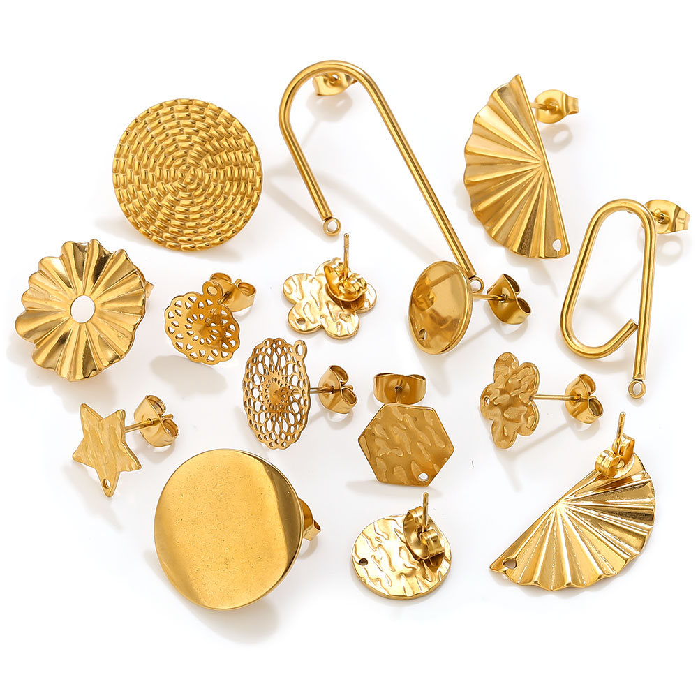ต่างหูสแตนเลส 10 ชิ้น ชุบทอง 1 - Jewelry Making Soldering Kit บทวิจารณ์และราคา