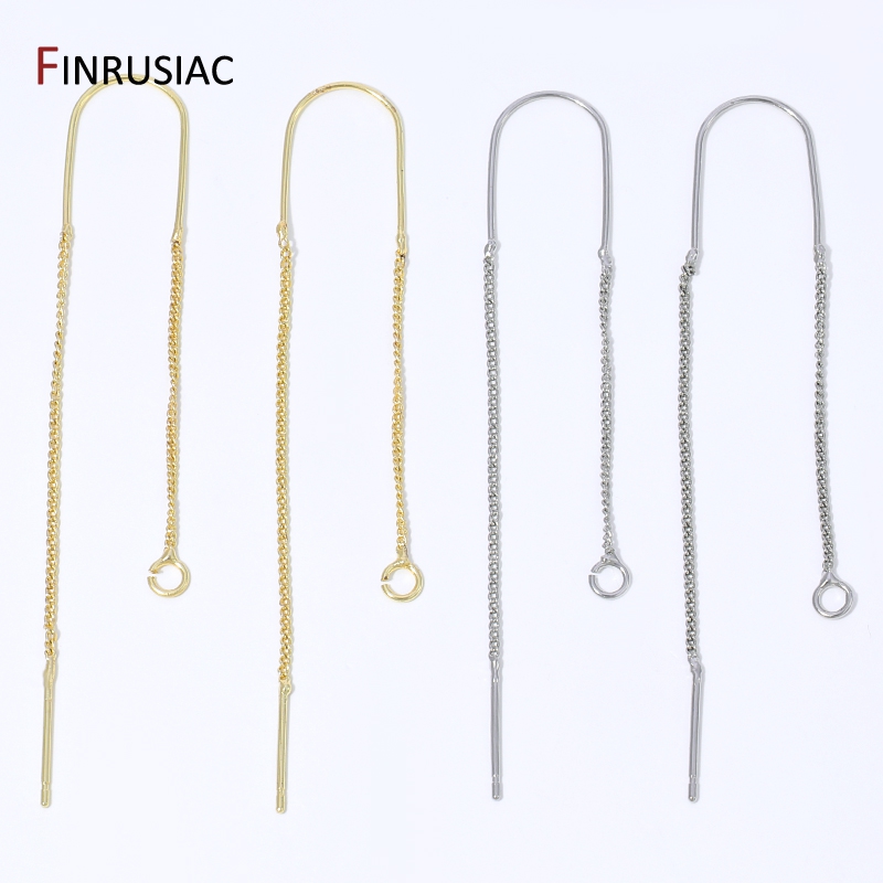 ต่างหูแบบห้อยพู่ยาวชุบทอง 18K  - Jewelry Making Wire บทวิจารณ์และราคา