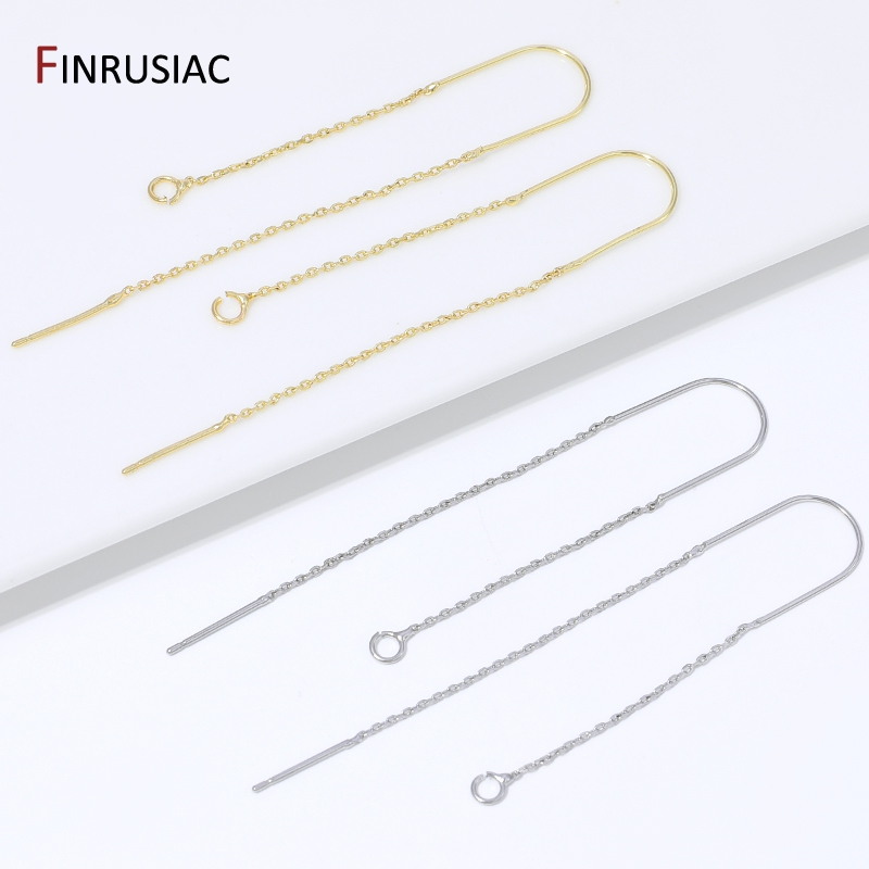 ต่างหูแบบห้อยพู่ยาวชุบทอง 18K  - Jewelry Making Wire บทวิจารณ์และราคา