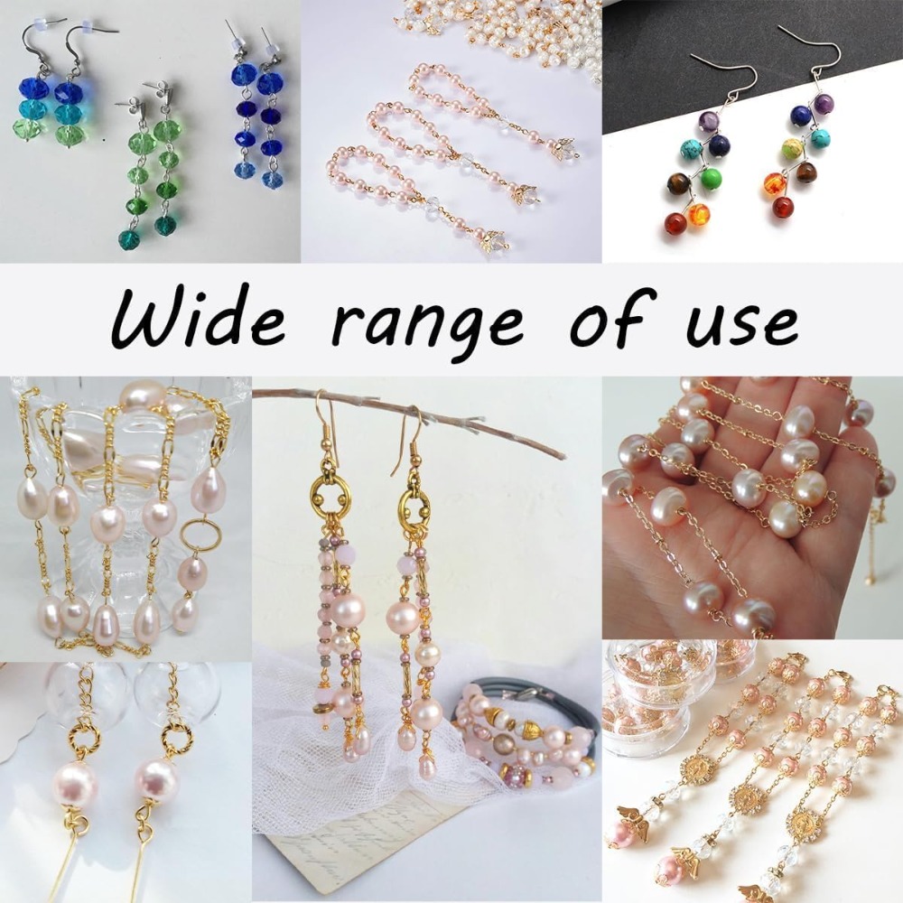 เข็มหมุดหัวแบน 600 ชิ้น สำหรับ - Jewelry Making Head Pins บทวิจารณ์และราคา