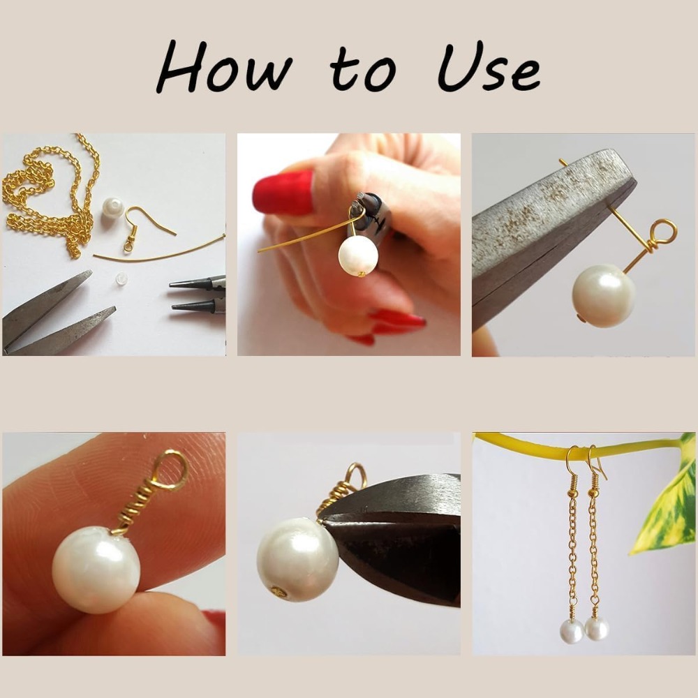 เข็มหมุดหัวแบน 600 ชิ้น สำหรับ - Jewelry Making Head Pins บทวิจารณ์และราคา