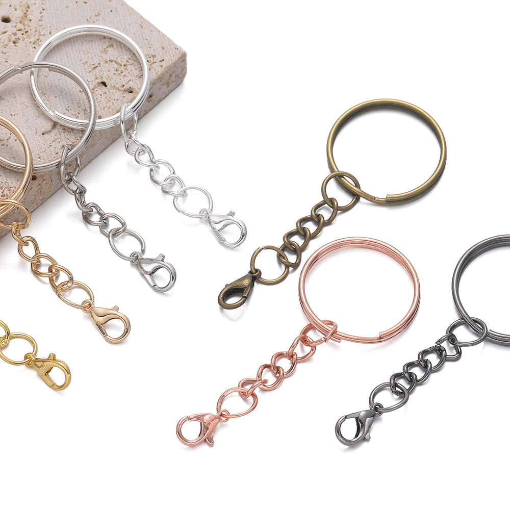 10 ชิ้น/ล็อต ห่วงคล้องกุญแจแบบ - Jewelry Making Equipment บทวิจารณ์และราคา