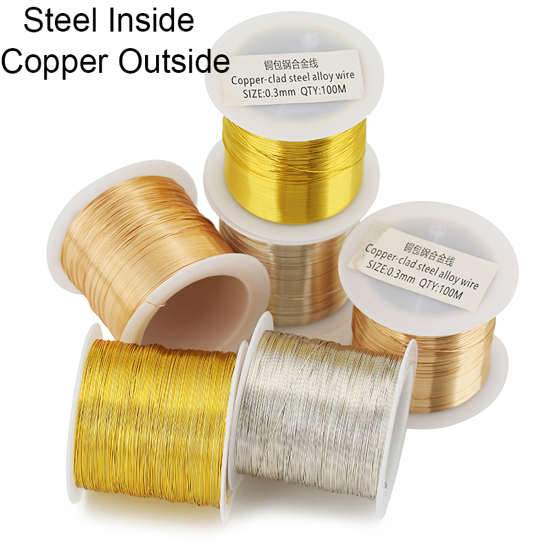 สายทองแดงสแตนเลสสำหรับร้อยสร้อ - Jewelry Making Wire บทวิจารณ์และราคา