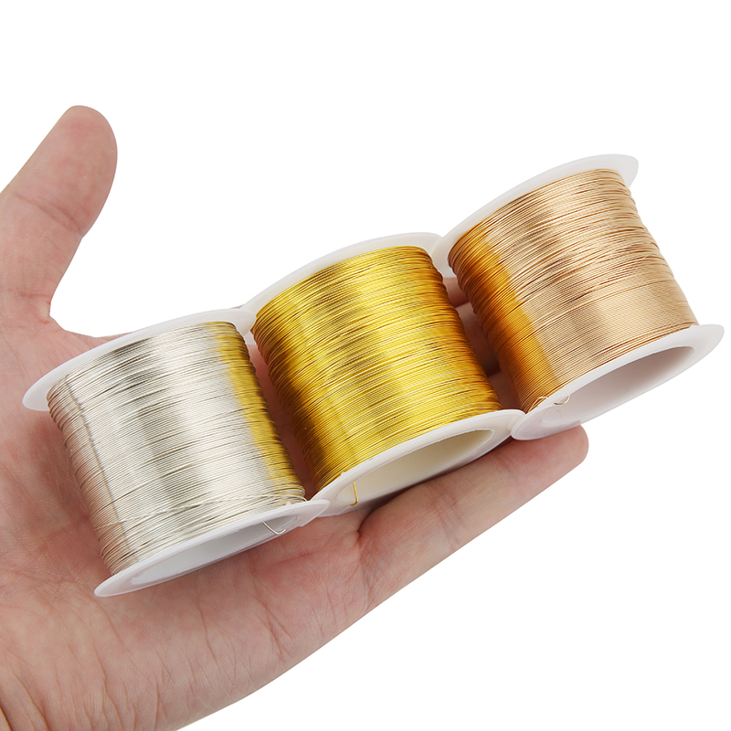 สายทองแดงสแตนเลสสำหรับร้อยสร้อ - Jewelry Making Wire บทวิจารณ์และราคา