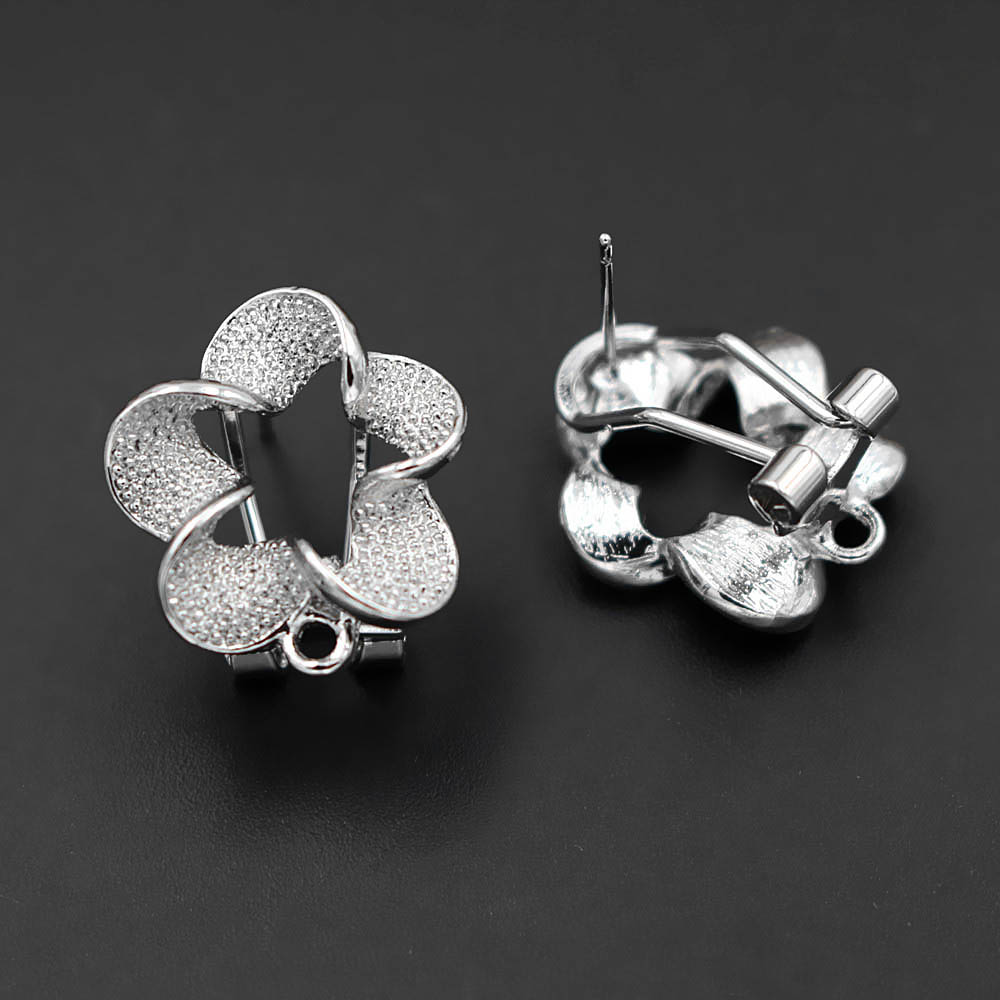 ต่างหูแบบห้อยลายดอกไม้ฟิลิกรี  - Jewelry Making Dubai บทวิจารณ์และราคา