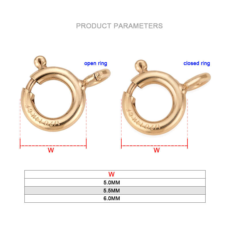 ตะขอเกี่ยวแบบสปริงเคลือบทอง 14 - Jewelry Making Supplies บทวิจารณ์และราคา