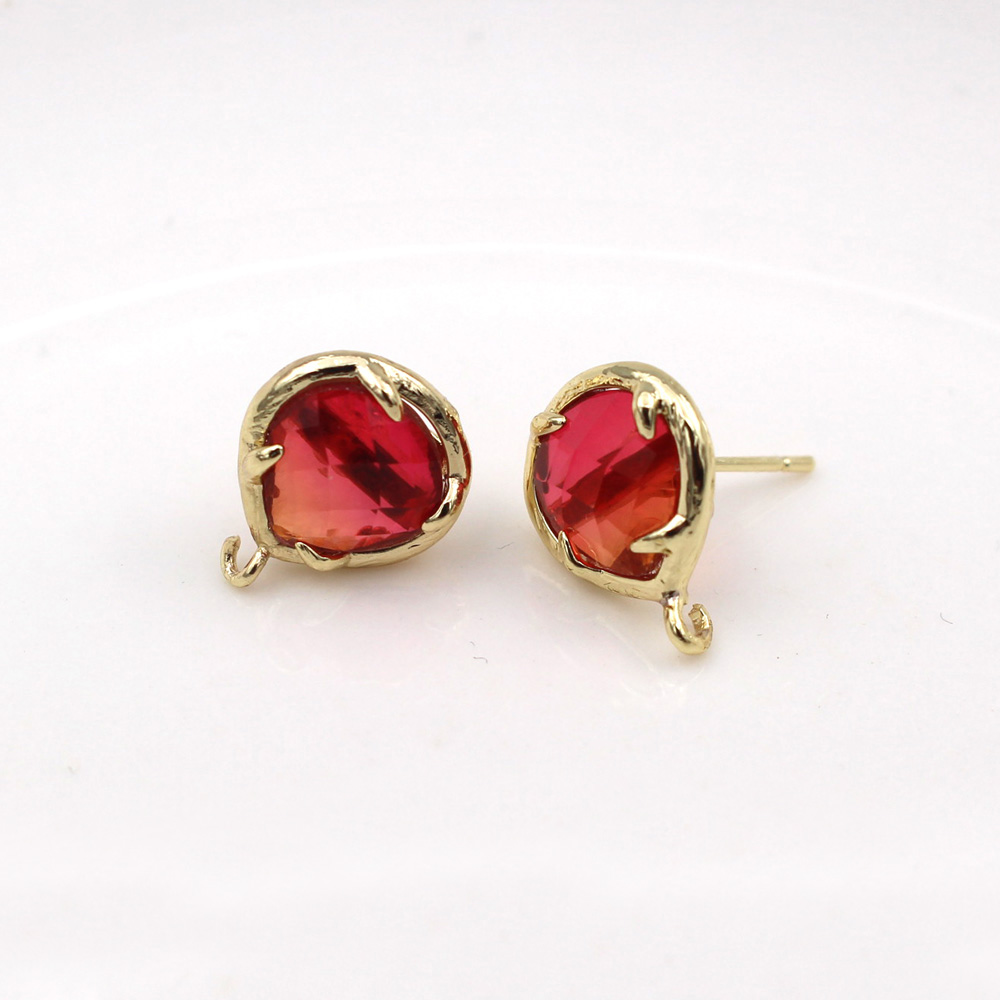 ต่างหูแบบหมุดรูปหัวใจ 10 คู่ ส - Jewelry Making Dubai บทวิจารณ์และราคา